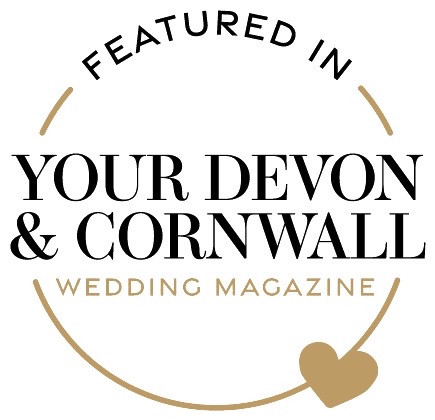 As featured in Your Devon and Cornwall Wedding Magazine